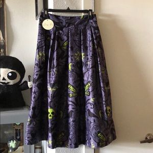 Lindy Bop - Purple swing skirt
